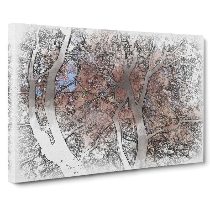 Maple Tree Vol.2 - Wrapped Canvas, 50cm H x 76cm W x 3cm D