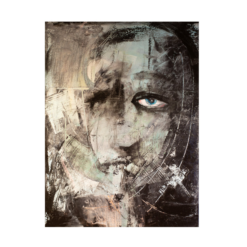 Art sur toile, Bachelo Tim Nyberg, H 14 po x l 19 po