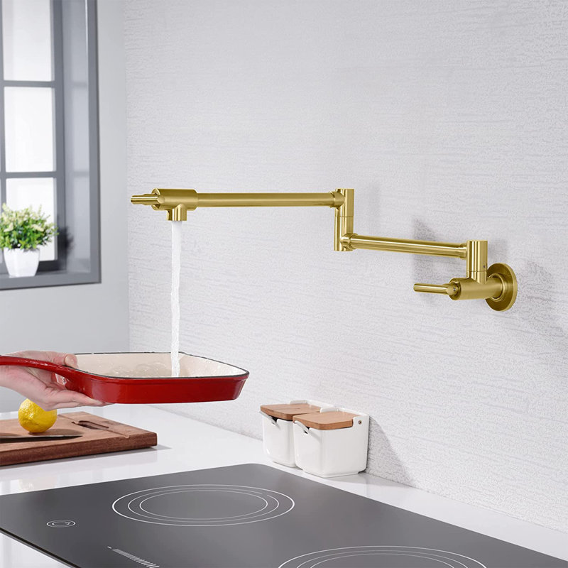 Naiyafly Kitchen Faucet, Gold