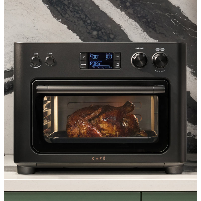 CAFÉ Couture Toaster Oven with Air Fry, Matte Black