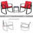 Hartranft 2 - Person Patio Dining Set with , Cushions Included-982227683