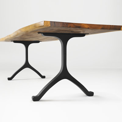 Wishbone Metal Dining Table Legs