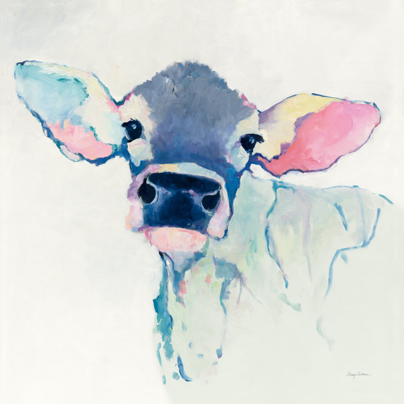Bessie avec couleur, H 36 po x l 36 po x P 1,25 po