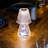8'' Battery Powered Integrated LED Outdoor Table or Shower Lamp