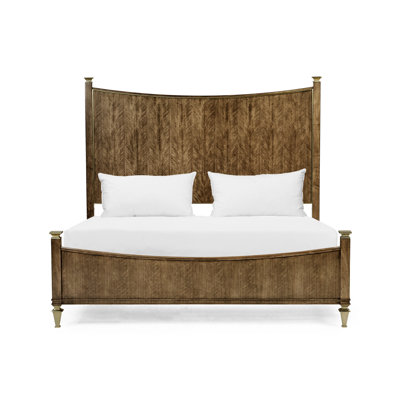 Barcelona Solid Wood Platform Bed