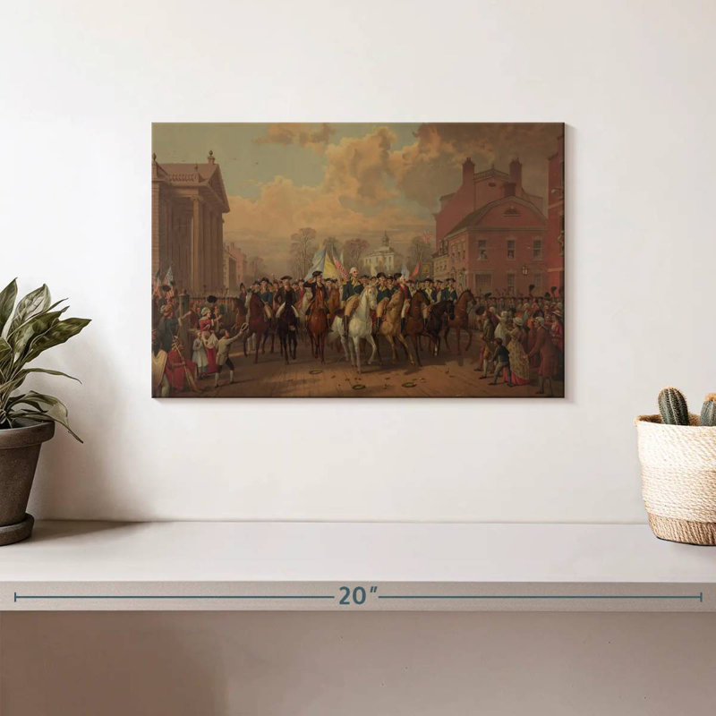 Evacuation Day, 8" H x 12" W