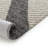 Soft and supple rug in recycled polyester and jute