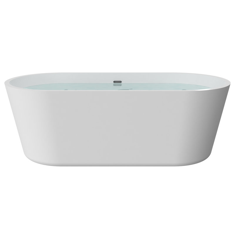 70.47'' x 33.46'' Soaking Acrylic Bathtub