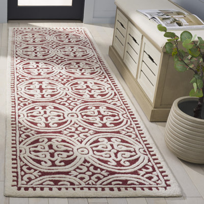 Cambridge 123 Hand Tufted Wool Damask Rug