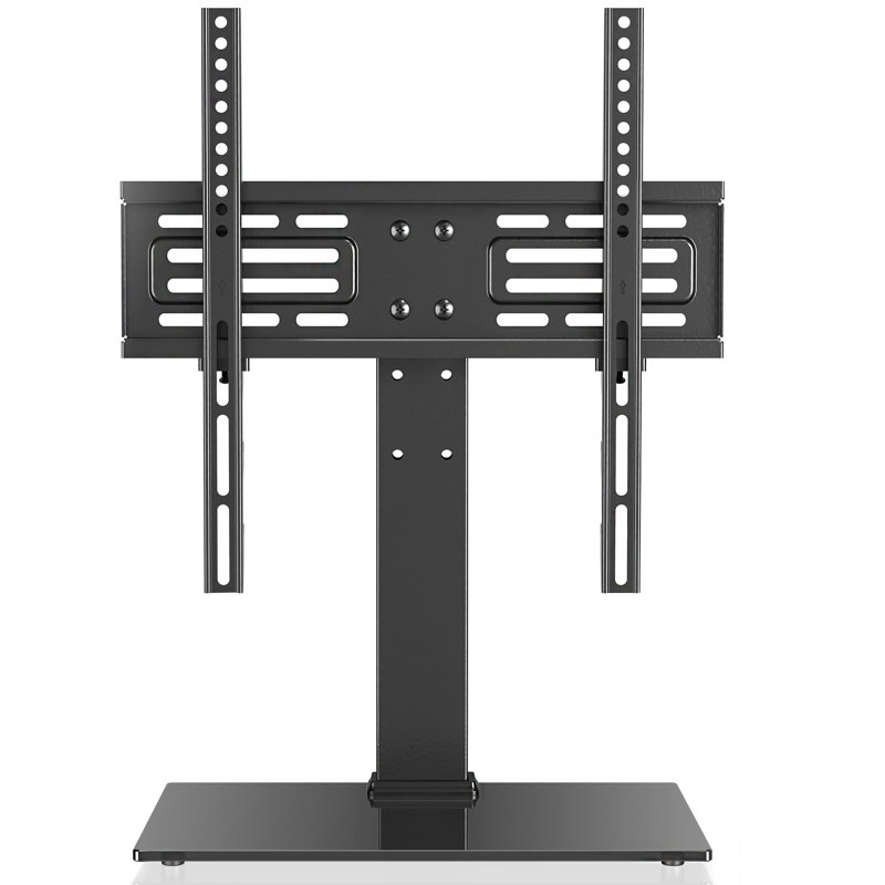 Support de bureau fixe noir à DEL pouvant supporter jusqu'à 8,14 lb
