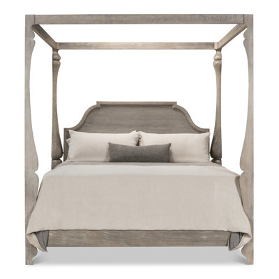 Madeline Solid Wood Canopy Bed