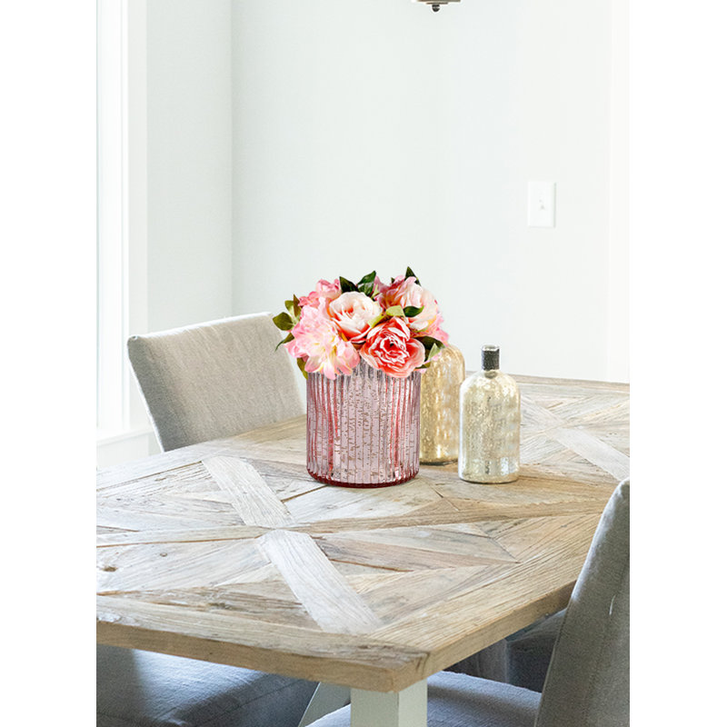 6'' H Glass Tabletop Tealight Holder