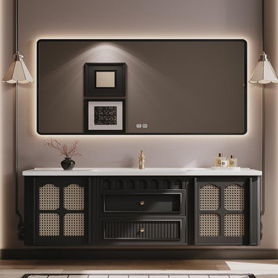 American retro style bathroom cabinet.