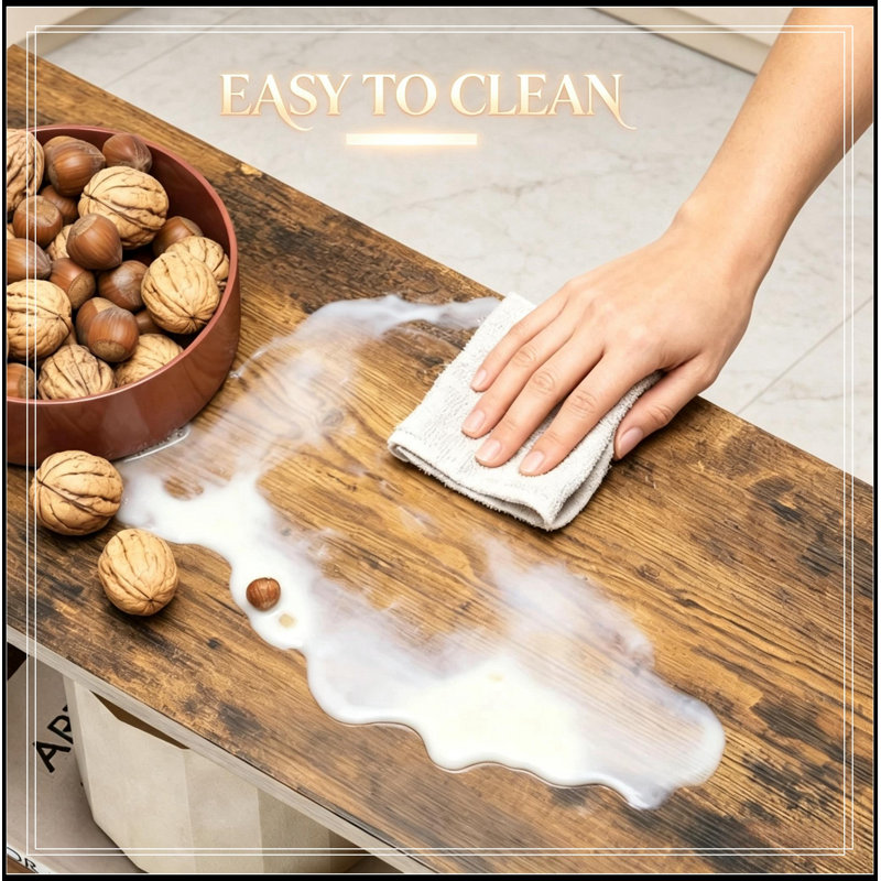 Table de bout en S à 3 niveaux avec tablettes de rangement