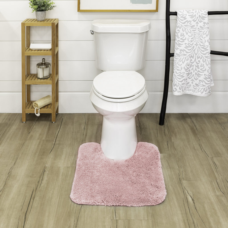 Alioth Nylon Non-Slip Contour Mat, Rose