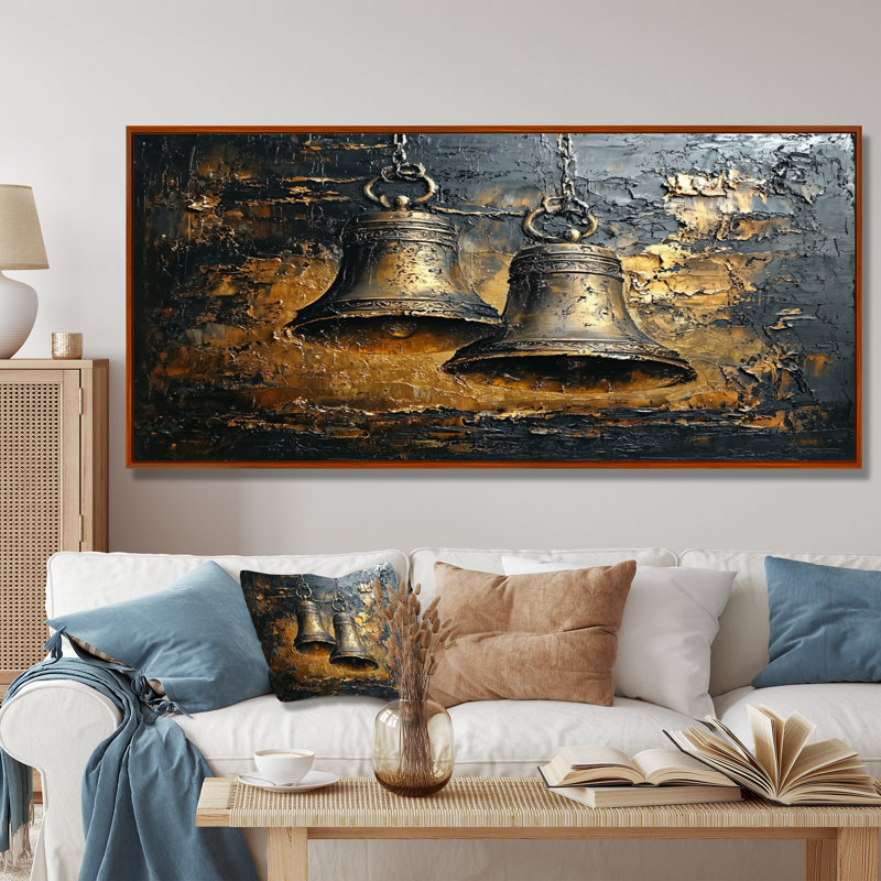 Lairen - USA Patriotist, impressions encadrées, H 28 po x l 60 po, Impression encadrée flottante sans passe-partout, Brun