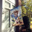 Drapeau Cowboy Welcome House-112699312