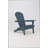 Wood Lounge Patio Chair For Garden Outdoor Wooden Folding Embossed Adirondack Chair Solid Cedar Wood Lounge Patio Chair With Wood Grain-1798720835