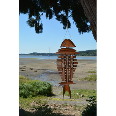 Weather Resistant Bamboo Nautical & Beach Wind Chime