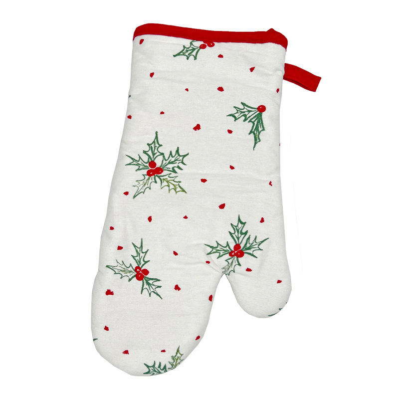 Lenox Bayberry "Peace & Joy" Oven Mitt & Pot Holder