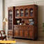 Buffet en noyer massif et bois manufacturé