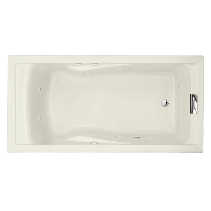 Evolution 72'' x 36'' Acrylic Bathtub, Linen