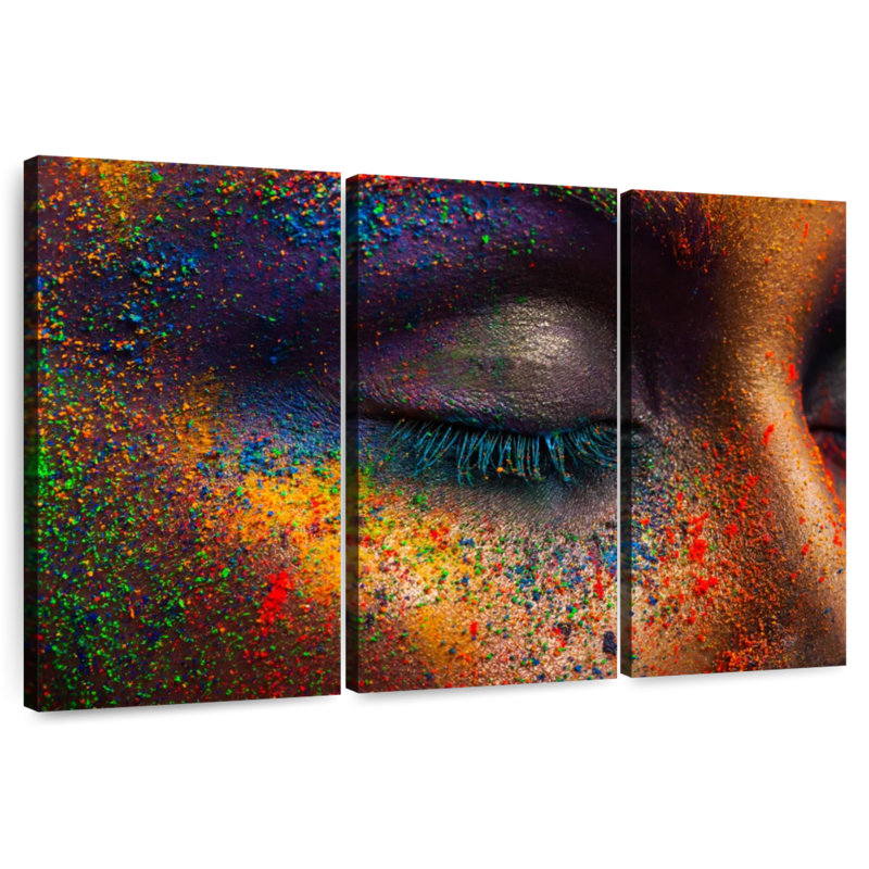 Shuttleworth Creative Speckled Makeup, 36" H x 57" W