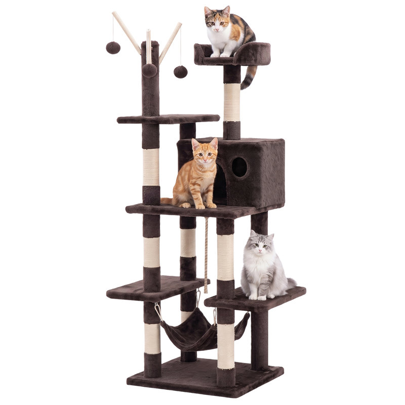 Arbre à chat 56 "Fulcher, Brun