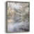 Toile avec cadre noyer