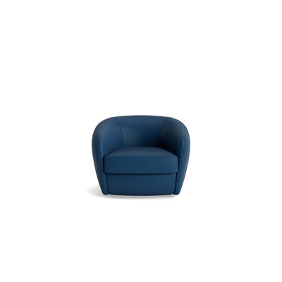 Elaine Leather Swivel Chair