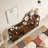 Entryway Sofa Table with Storage Shelves-1457258777