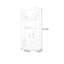 Red Acrylic Hourglass Display Shelf-596212207
