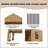 12 ft. W x 20 ft. D Polypropylene Garage Shed-98727427