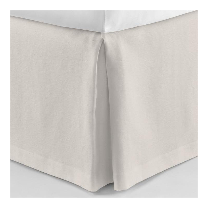 Mandalay Tailored Bed Skirt, King, Platinum