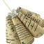 20cm H Linen Cone Pendant Shade ( No Direct Attachment Method ) in Black