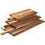  Ensemble de 3 planches à fromage en bois d'acacia avec poignées