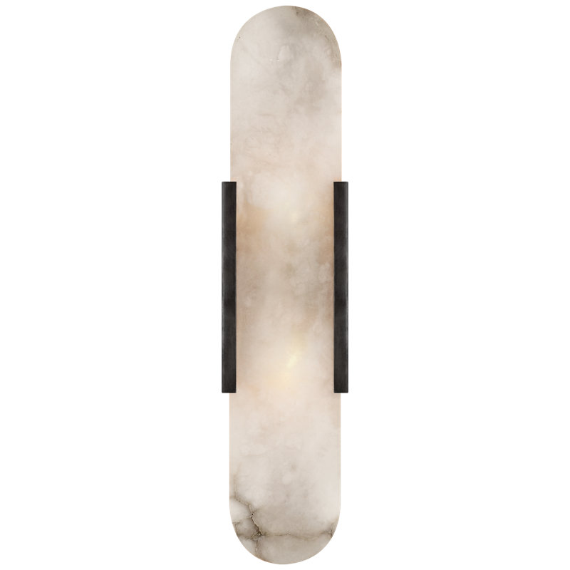 Kelly Wearstler Melange Elongated Sconce, Bronze