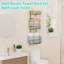 27 cm Steel Over-the-Door and Wall Mounted Towel Rack-150457860