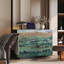 Commode 6 tiroirs en bois massif de style italien