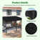 Feria 14'W x 10'D Manual Slope Patio Awning in Black