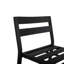 Leisuremod Patio Bar Stool In Powder-Coated Aluminum Frame With Removable Cushion Chelsea Collection-106485497