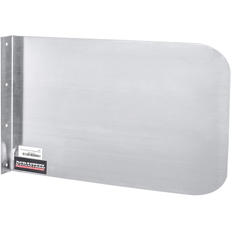 Garde-boue mural en acier inoxydable 26 po x 12 po