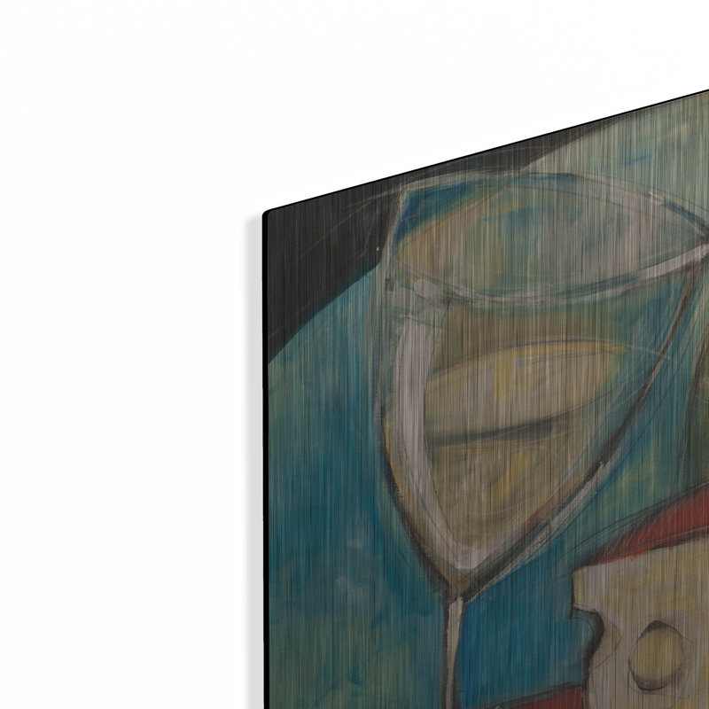 «Wine Wedge And Wheel» par Tim Nyberg, H 24 po x l 24 po