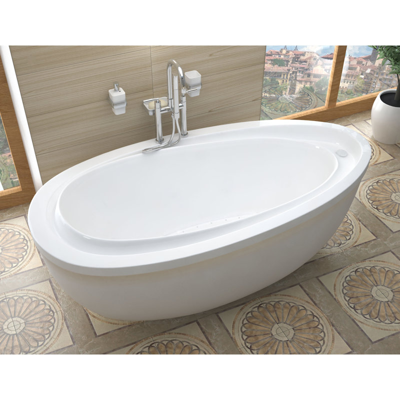 Capricia 71'' x 38'' Air Acrylic Bathtub