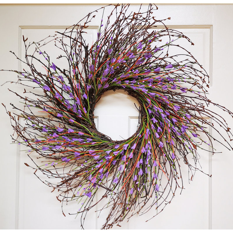 Mousse 25 po/couronne de soie