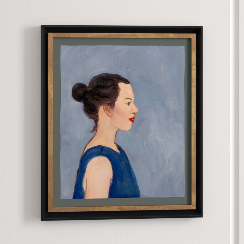 Everyday People 4 Framed Acrylic Painting Print