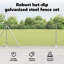 Galvanised Steel Border Fencing-1122933255-1122933254