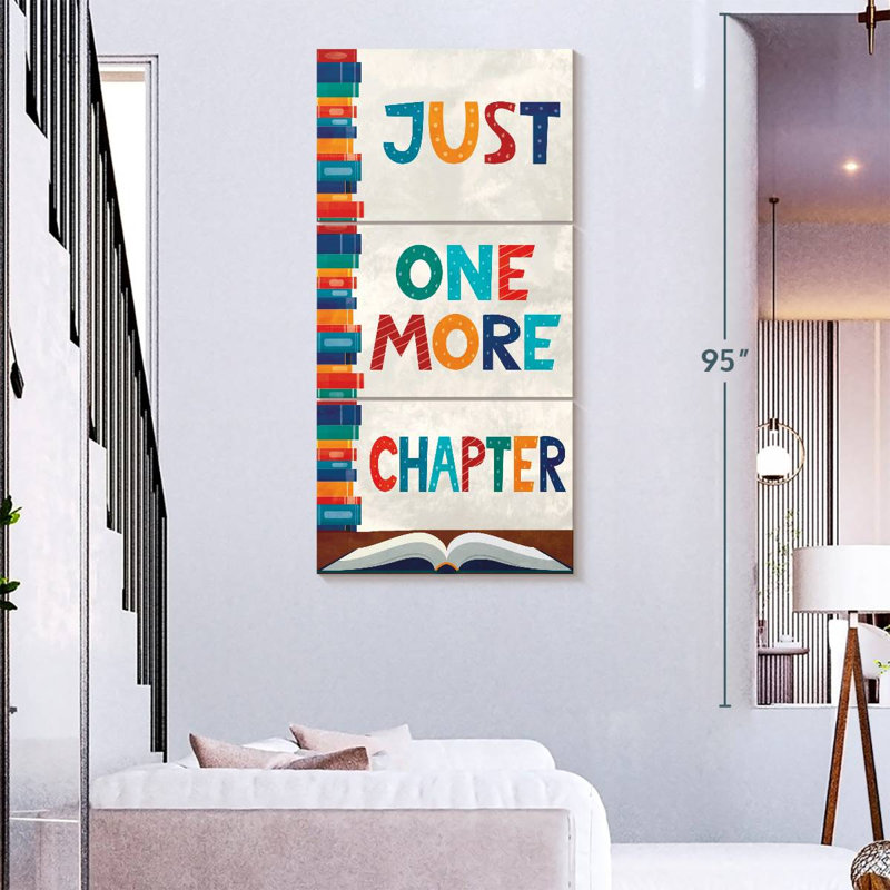 One More Chapter, 75" H x 36" W