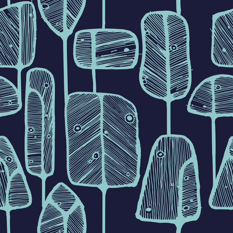 Normoyle " Seamless Pattern " by Enginkorkmaz, 12" H x 12" W  