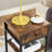 Nightstand, with a Drawer and 2 Storage Shelves, Space Saving, Modern-618575204